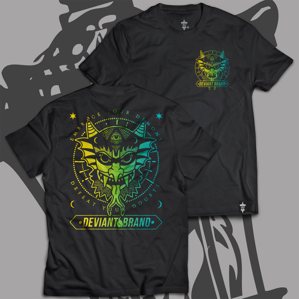 Gradient "Demon" Tee!