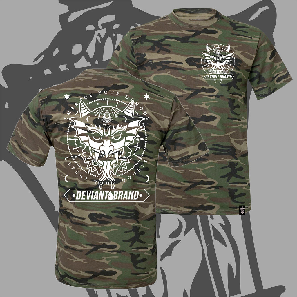 **NEW** Camo "Demon" Tee!