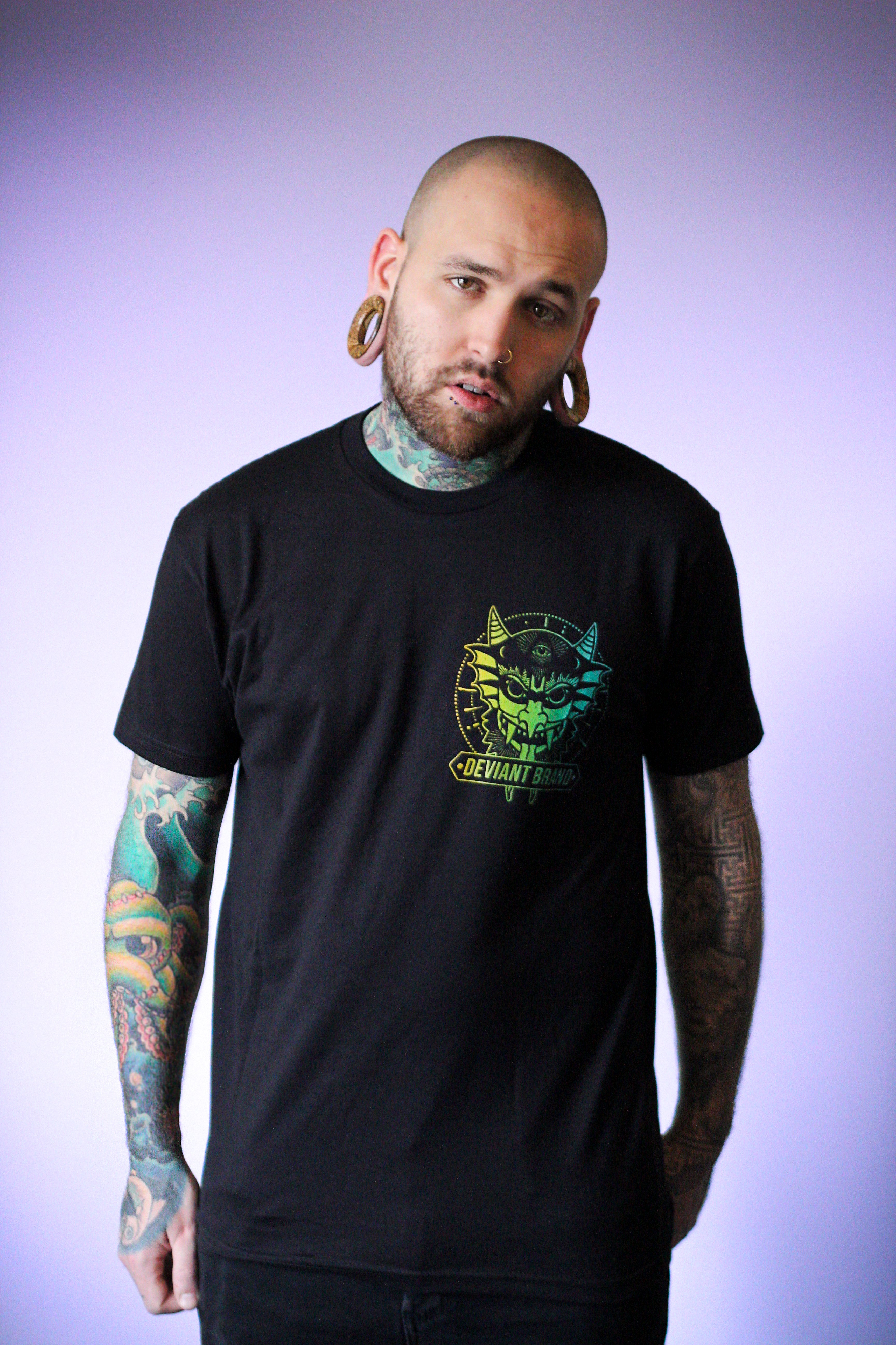 Gradient "Demon" Tee!