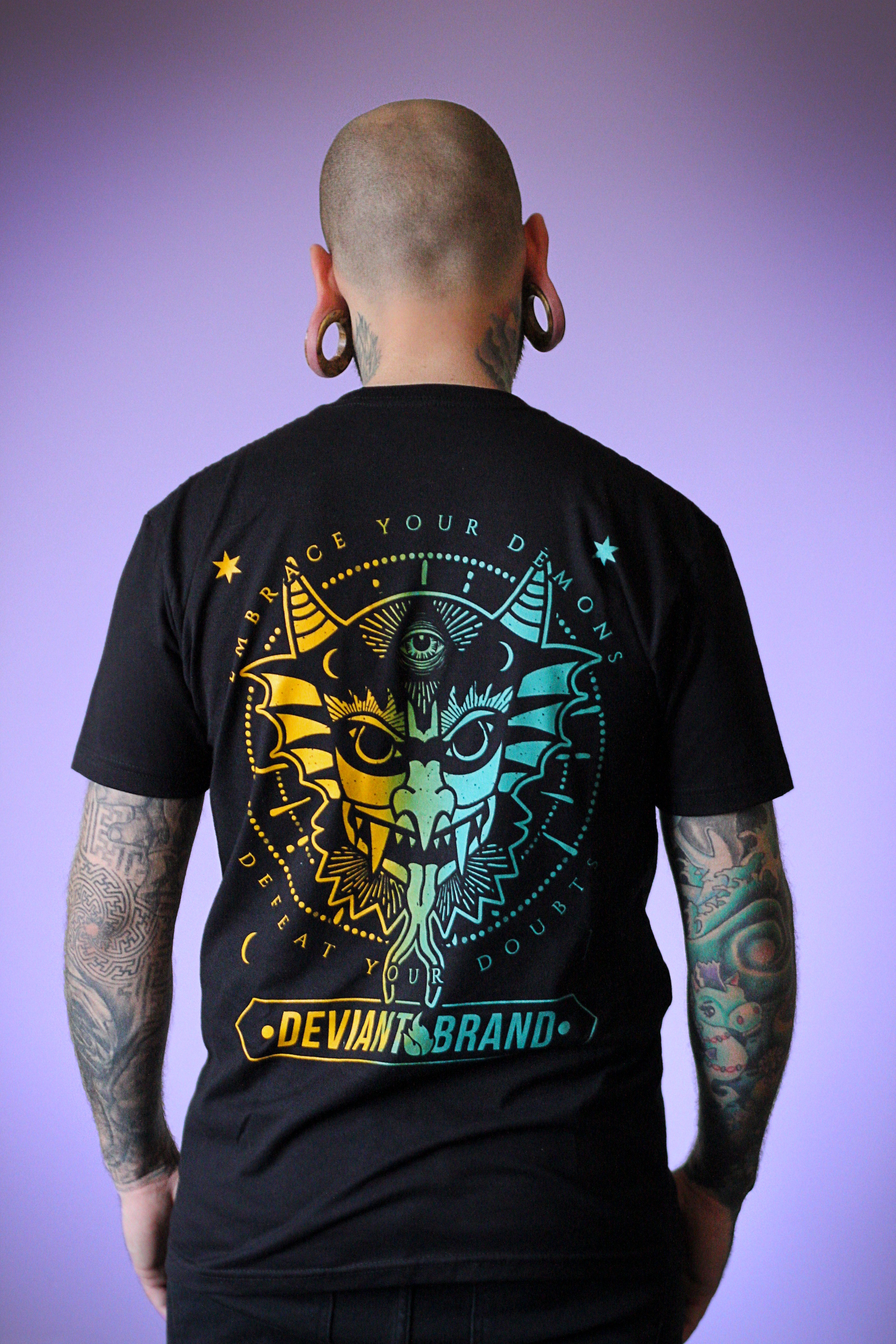 Gradient "Demon" Tee!