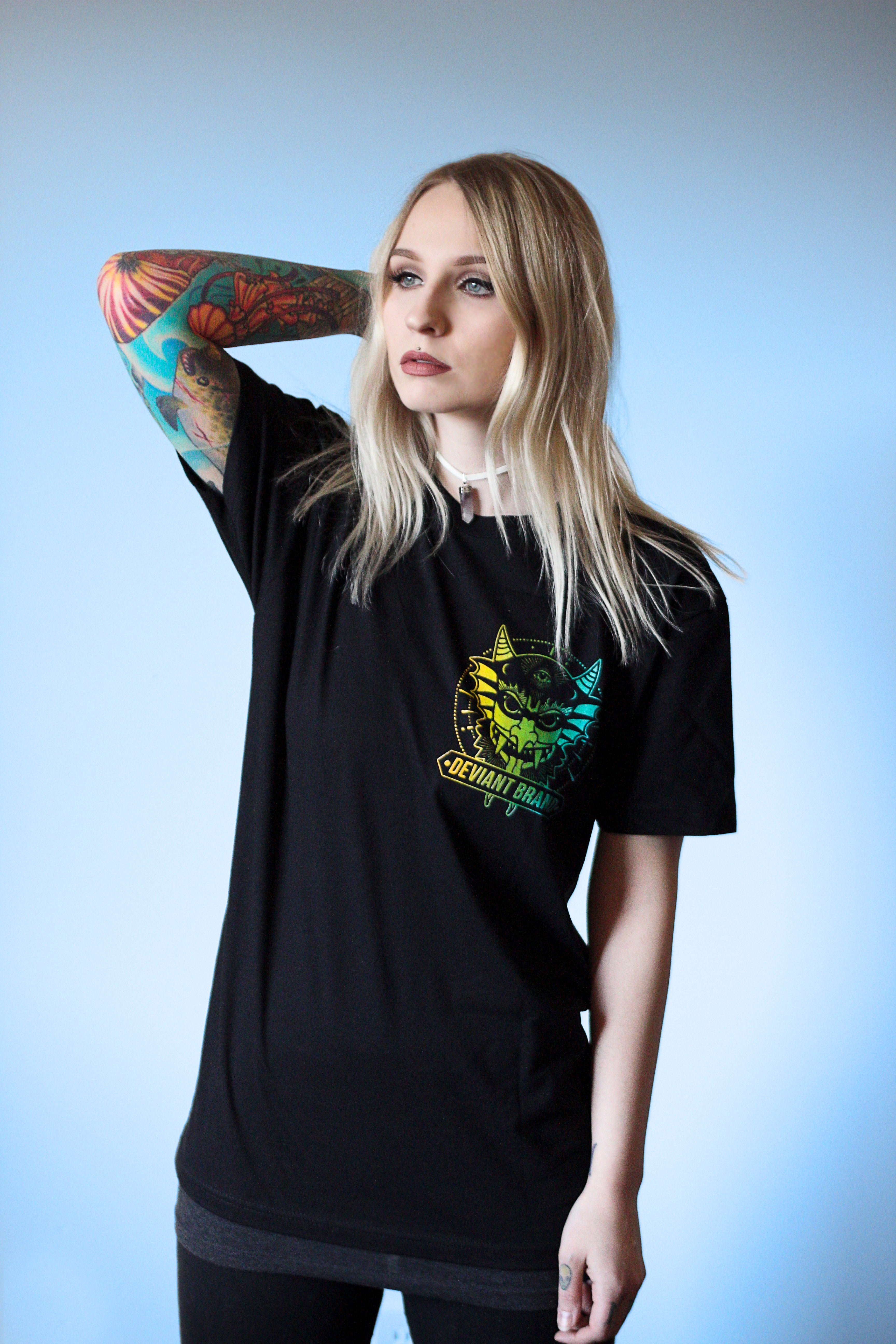 Gradient "Demon" Tee!