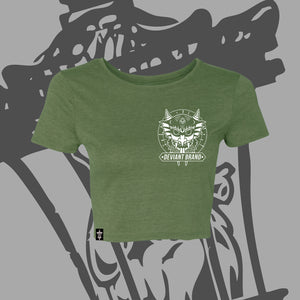 Women's "Demon" Cropped Tee!